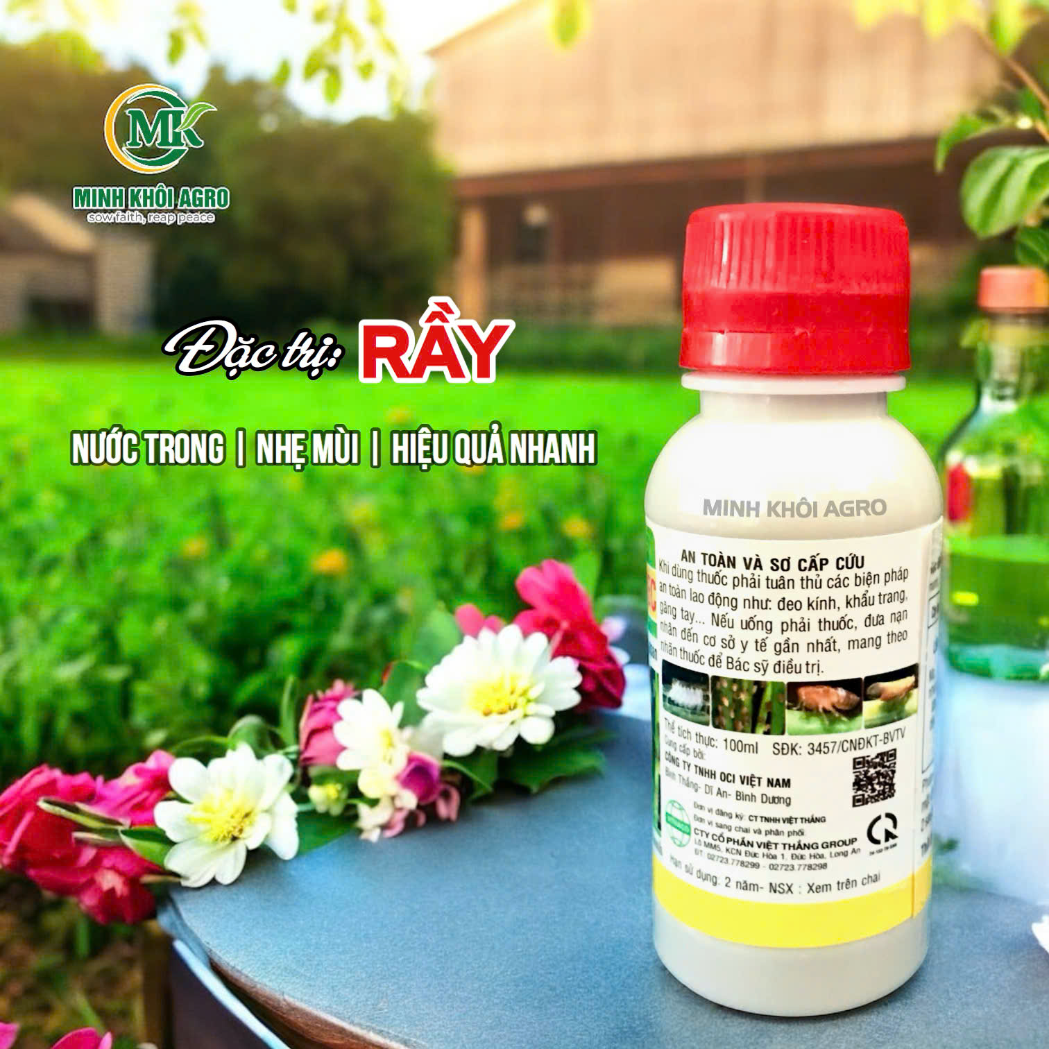 Thuốc đặc trị rầy Excel Basa 50EC - Chai 100ml